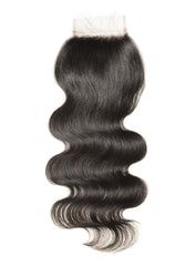 VIRGIN BODY WAVE LACE CLOSURES